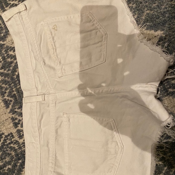 Rag and bone white denim shorts - Picture 2 of 3